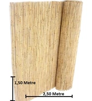 Bambu Kamış Hasır 1,50 Metre x 2,50 Metre