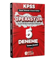Kpss Gy Gk Operasyoon 5+1 Modüler Deneme Eğit Akademi