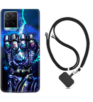 Vivo Y11S Y21S Y20 Y20S Y70 Kılıf Boyun Askılı Silikon Thunder Play 1760