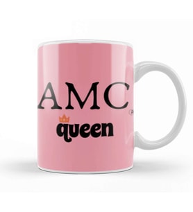 Amc Stock TO THE MOON Queens Kupa Bardak Porselen