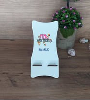 Fizik Öğretmeni Ahşap Telefon Standı Öğretmenler Günü Hediyesi