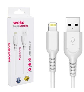 Weko WK-22019 USB To Lightning Telefon Şarj Kablosu