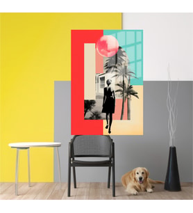 Miyrem-PopArt Design Cam Tablo-Model: 1203