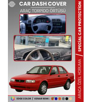 NİSSAN SUNNY (1990-1995) Torpido Örtüsü Ön Panel Koruma Tam Uyum UV Koruma Kaymaz Kolay Montaj