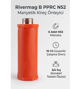 Rivermag Magnetix A++ Manyetik Kireç Önleyici (Camaşır ve Bulaşık Makinesi, Kombi, Çay Kazanı..)