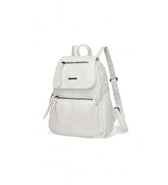 Smart Bags Beyaz Kadın Sırt Çantası BRC-1675