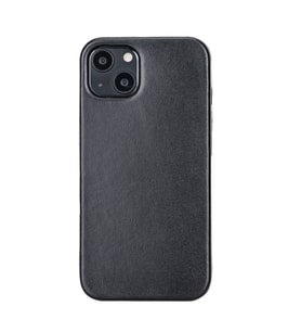 Apple iPhone 13 Mini Uyumlu Deri Arka Kapak ROCK RST1 Siyah