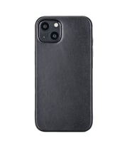 Apple iPhone 13 Mini Uyumlu Deri Arka Kapak ROCK RST1 Siyah