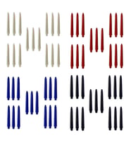 60 Adet (20 Set) 41 mm Nylon Midi Dartsan Dart Şaft. Karışık Renk.