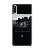 Samsung Galaxy A70 Kılıf Desenli New York 1612