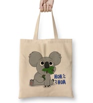 Nom Nom We Bare Bears Bez Çanta Uzun Saplı