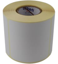 Eko Termal Etiket 80mm x 80mm Ruloda 500 Adet 40mm Kuka Çapında Direk Termal Transfer Etiketi