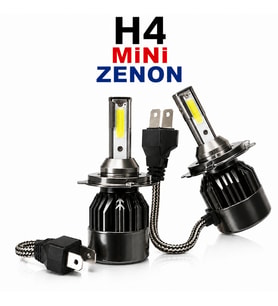 APEXi H4 Mini LED Xenon Far Ampul Seti – 52W 8000 LÜMEN Ultra Güçlü Aydınlatma