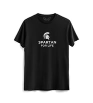 Spartan Tasarımlı  Siyah Tshirt