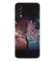 General Mobile GM 23 Kılıf Resimli Desenli Silikon Platinium Series Heaven Tree 1859