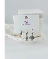 Zirkon Taşlı Üçlü Kombin Küpe - Kp00431