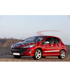 Drs Tuning Peugeot 308 Uyumlu Krom Yan Kapı Çıtası 4 Parça 2007-2013