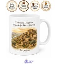 Gercüş Tarihi Dokusu ve Doğası Batman Hatırası Kupa Bardak Hediye