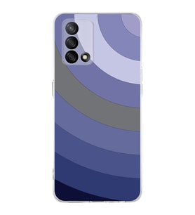 PrintiFy Oppo A74 Uyumlu Kamera Korumalı Renk Cümbüşü D Tasarımlı Şeffaf Silikon Kılıf