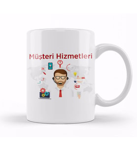 Müşteri Hizmetleri Kupa Bardak Porselen