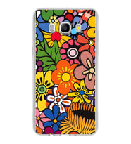 PrintiFy Samsung Galaxy J5 2016 ile Uyumlu 1mm Slim Fit Retro Colors 2 Baskılı Şeffaf  Kılıf