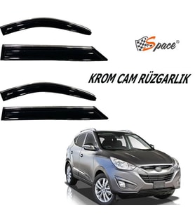 Krom cam rüzgarlığı Hyundai IX35 2010-2017/ CARU412 (Karışık)
