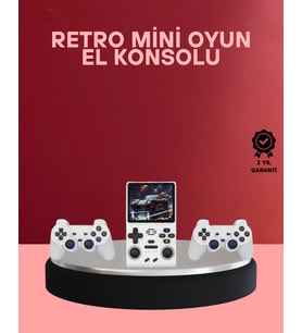 Kablosuz Kollu El Oyun Konsolu TV Bağlantı Destekli