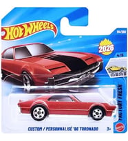 Hot Wheels Custom/Personnalise 66 Toronado - Short Card - Jjh45 (1/64) (Çok Renkli)