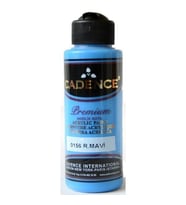 Cadence Premium Akrilik Boya 120 ml. 0156 R. Mavi 