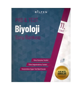 11.sınıf Pro Test Biyoloji Soru Bankası