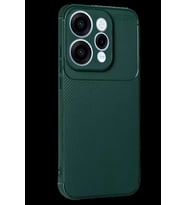 Reno 15 Auto Focus Karbon Kapak - Koyu Yeşil