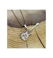 Gitar Erkek Çelik Kolye Zincir Cklgmsgıtar
