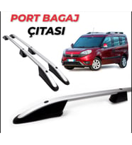 YENİ FİAT DOBLO 2016 2017 2018 2019 2020 MODEL TAVAN ÇITASI PORT BAGAJ GRİ