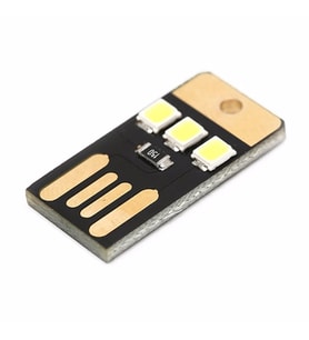Usb Led Lamba Modülü Mini Çok İnce Led Işık Kamp Gece Lambası