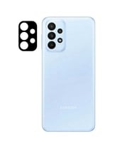 Samsung Galaxy A23 Uyumlu Zore 3D Kamera Camı (Siyah)