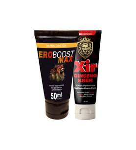 Ero Boost Max Testo Cream 50 ml Hızlı Penisi Kaldıran Krem +Yanında Xir 50 ml 3xeffect Geciktirici Sertleştirici Büyütücü Krem