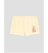 LCW Kids Bej Baskılı Kız Çocuk Boxer