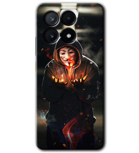 Poco x6 Pro Kılıf HD Desen Baskılı Kılıf - V for Fire