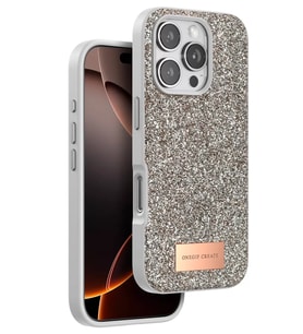 Iphone 16 Bright Simli Kapak - Gold
