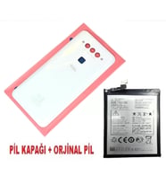 Tkgz Tcl Plex 780H Arka Pil Batarya Kapağı + PİL (CAM) BEYAZ