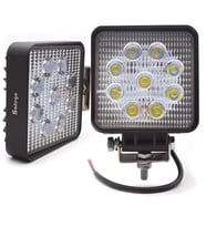 2 Adet Off Road Sis Farı Çalışma Lambası 9 Ledli 12v / 24 V