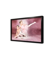 Balerin Çocuklar Çerçeveli Mdf Tablo