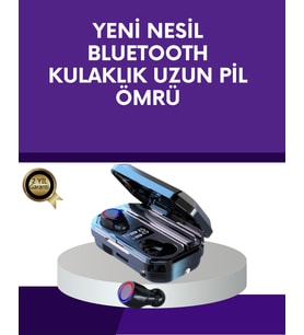Uzun Pil Ömürlü Kablosuz Kulaklık – 4 Saat Kesintisiz Kullanım