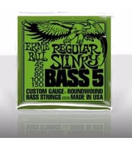 Ernie Ball P02836 Regular Slinky Nickel 45-130 (5 Telli) Bas Gitar Teli