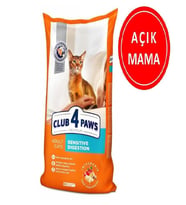 Club4Paws Senstive Digestion Tavuklu Hassas Sindirim Destekleyici Yetişkin Kedi Maması 1 Kg AÇIK