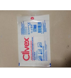 Clivex Nonwoven Katater Sabitleme Pad Steril 6x8 cm