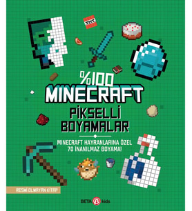 %100 Minecraft Pikselli Boyamalar