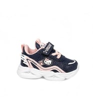 Prego (Süperstar) Bebe 305-18 Cilt Çocuk Işıklı Spor Ayakkabı SİYAH