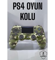 PS4 Oyun Kolu Kamuflaj Desenli Joystick
