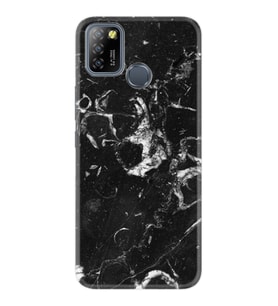 INFINIX Smart 4 5 6 Zero 8 S5 Pro Kılıf Desemli Silikon Black Hole Marble 1387
